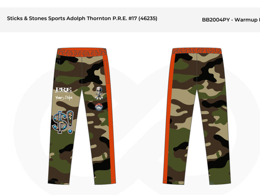 Young Dolph Away Game WarmUp Pants